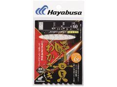 ハヤブサ(Hayabusa) C239 湖翔ワカサギ 瞬貫わかさぎ 秋田キツネ型 6本鈎 1.5号-0.2号