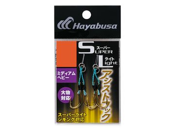 ハヤブサ(Hayabusa) FS476 スーパーライト アシストフック ミディアムヘビー M