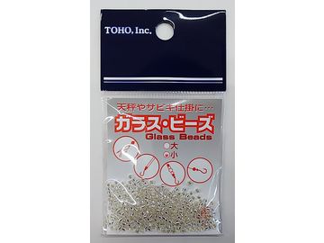 東邦産業 ガラスビーズ 白 小