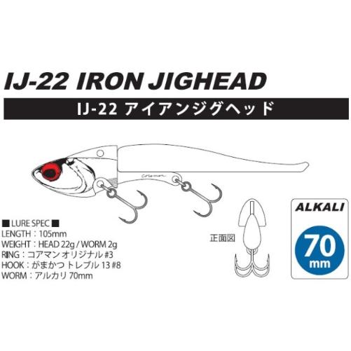 コアマン(COREMAN) ＩＪ－２２　アイアンジグヘッド