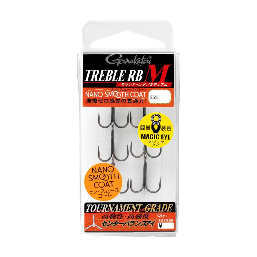 がまかつ(Gamakatsu) トレブル RB ナノスムースコート M