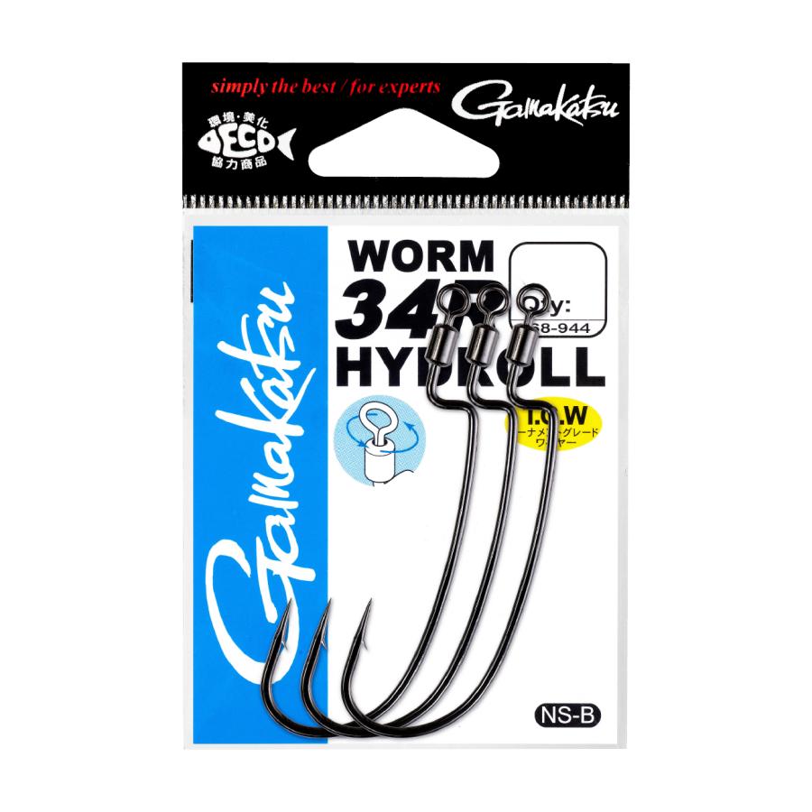 がまかつ(Gamakatsu) ワーム34R HYDROLL NSB