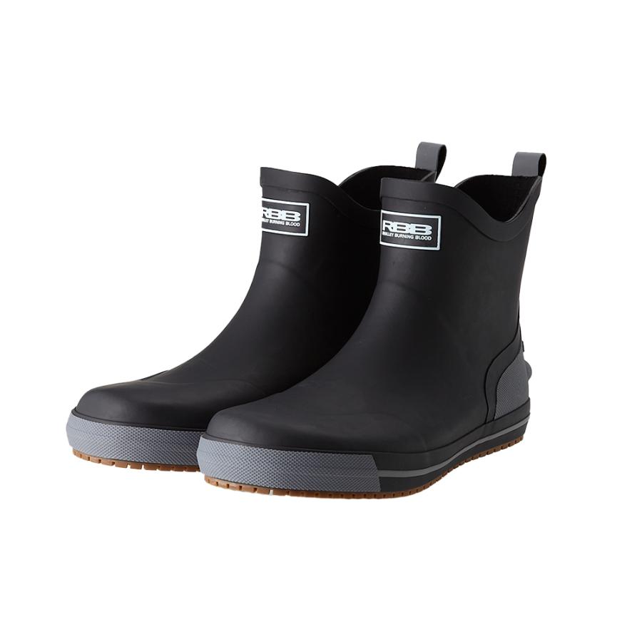 RBB(アールビービー) 7750 RBB ボートゲームブーツ ブラックXグレー