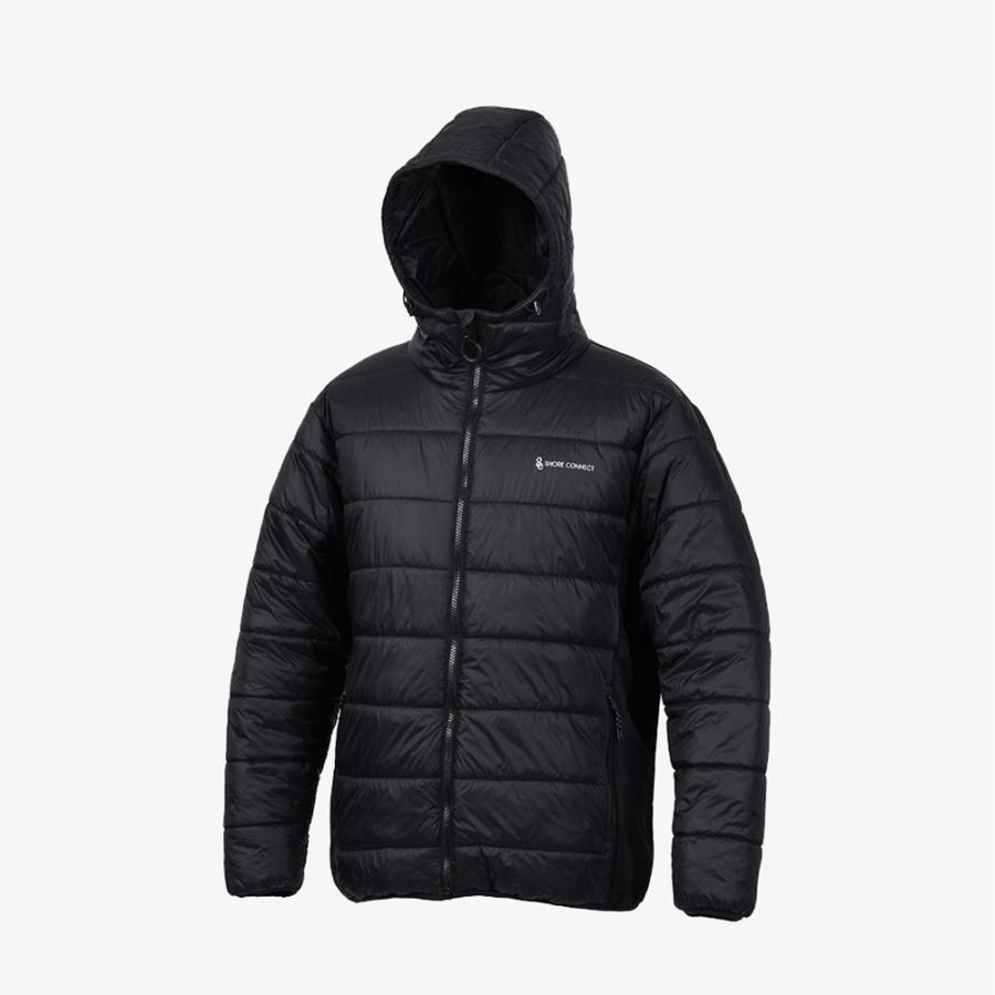 リバレイ(Rivalley) 10017 SC ライトウォームフーディ ブラック