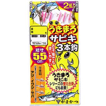 がまかつ(Gamakatsu) UM132 うきまろサビキ3本鈎仕掛