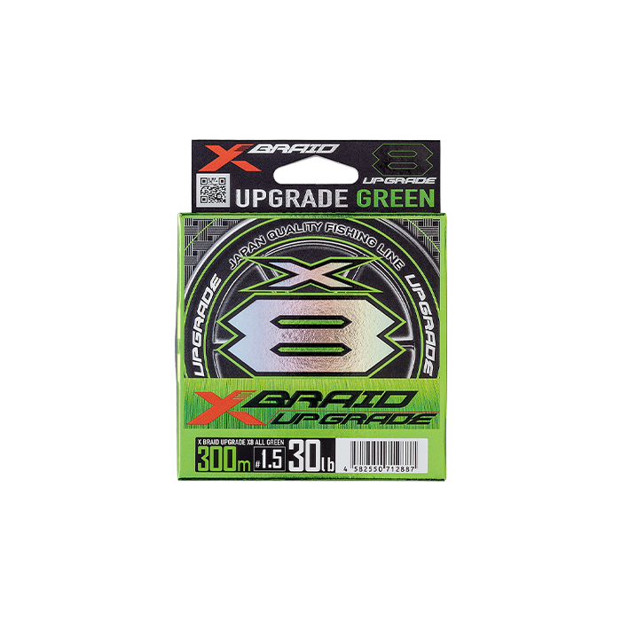 X BRAID(エックス ブレイド) アップグレードX8 モノグリーン UPGRADE X8 MONO GREEN 300m