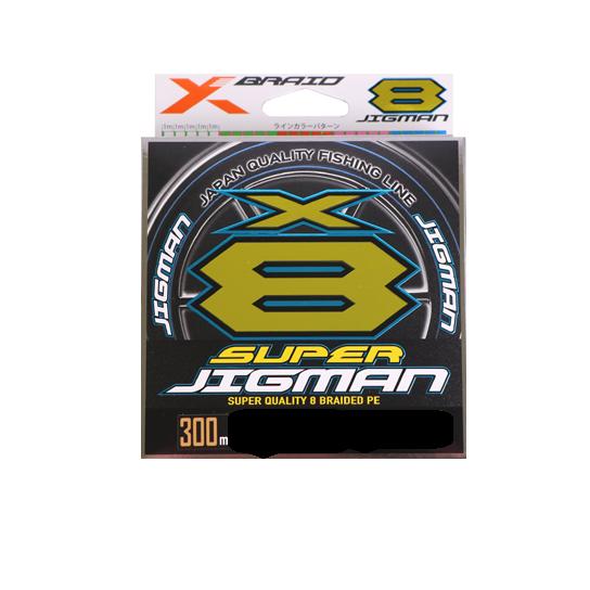 X-BRAID XBRAID SUPER JIGMAN X8 300m 5号70lb