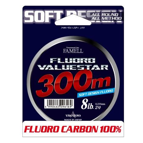 山豊テグス（YAMATOYO）フロロバリュースターソフト 300ｍ 1.2号