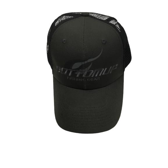 BOTTOMUP(ボトムアップ) BU トラッカーメッシュキャップ　チャコール