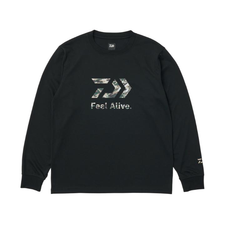 ダイワ(Daiwa) DE-8424 ロングスリーブシャツ Feel Alive ブラック