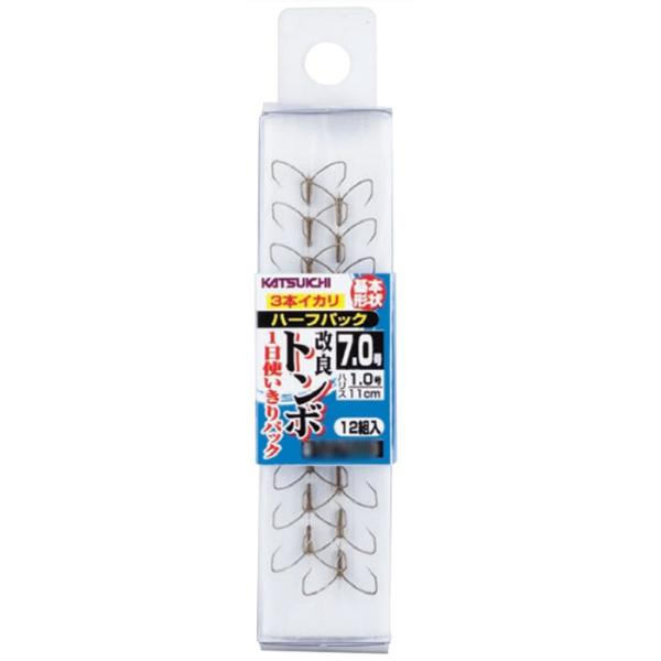 カツイチ(KATSUICHI) 3本錨 ハーフパック 改良トンボ 7.0号