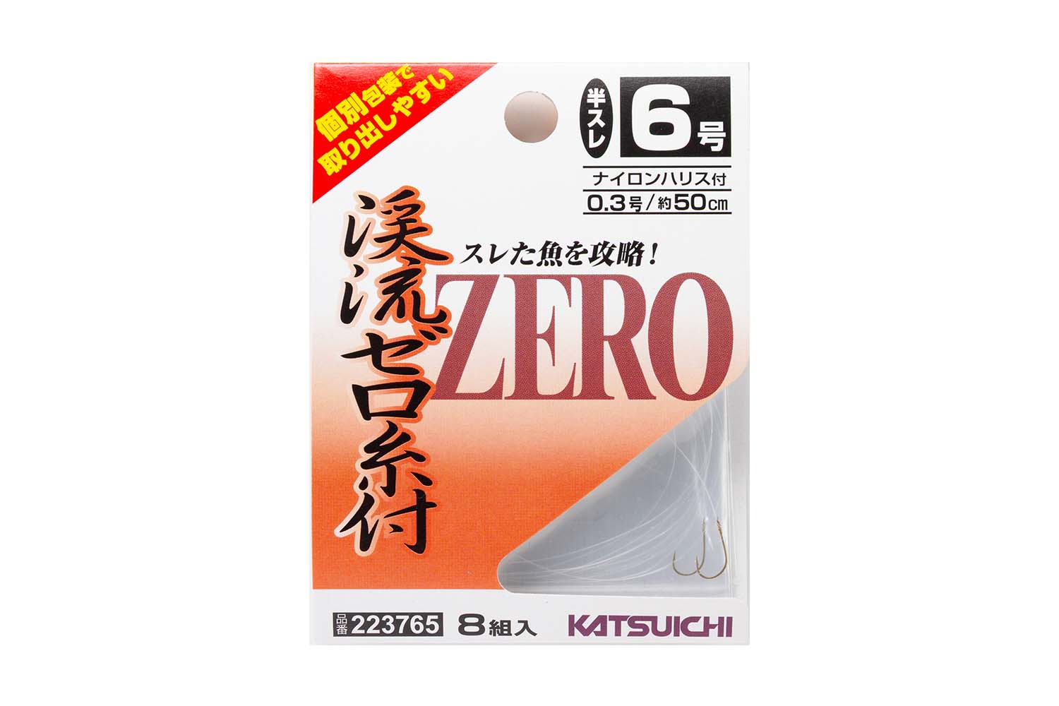 カツイチ(KATSUICHI) 渓流ゼロ 糸付