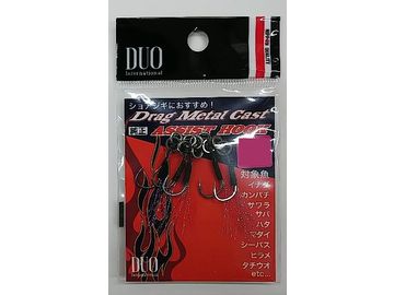 デュオ(DUO) ドラッグメタルキャスト 純正アシストフック シングルピンクティンセル