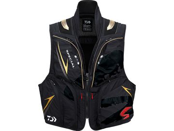 【送料無料】ダイワ(Daiwa) DV-1023 スペシャル バリアテックショートベスト マスターブラック