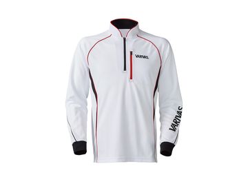 バリバス(VARIVAS) VAZS-20 クールマックスジップアップシャツ 長袖 ホワイト