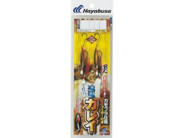 ハヤブサ(Hayabusa) NT367 投げの達人 速潮カレイ カモフラ仕様 フェザー付