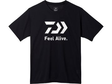 ダイワ(Daiwa) DE-9522 ショートスリーブFeel Alive.Tシャツ ブラック