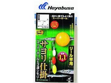 ハヤブサ(Hayabusa) HA135 スーパーボール＆3連シモリ リール竿用