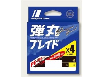 メジャークラフト(Major craft) 弾丸ブレイド X4 グリーン 150m