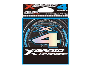 X-BRAID アップグレードX4  200m ホワイトマーキング