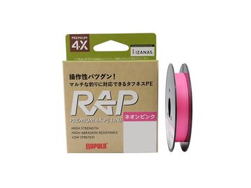 Rapala(ラパラ) ラップ ライン PE 150m ネオンピンク（ショアジギング）