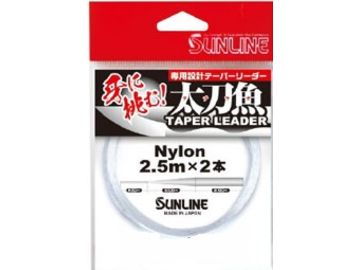 サンライン(SUNLINE) 太刀魚テーパーリーダー クリア