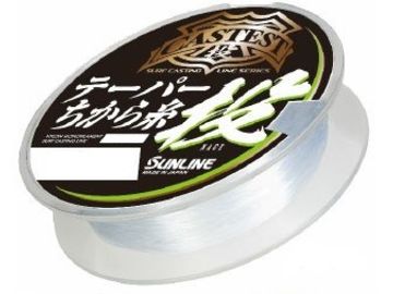 サンライン(SUNLINE) CASTES テーパーちから糸 投 15m クリアブルー