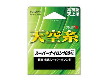 山豊テグス(YAMATOYO) ナイロン天空糸 オレンジ 30m
