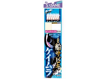 ささめ針(SASAME) TOK005 特選サビキ ピンクベイト ケイムラ