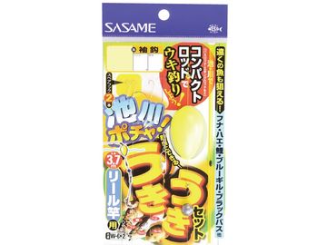 ささめ針(SASAME) W-662 池川ポチャ うきうきセット リール竿用