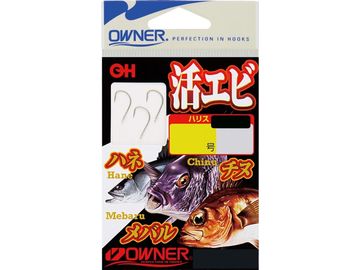 オーナーばり(ＯＷＮＥＲ) 活エビ専用糸付