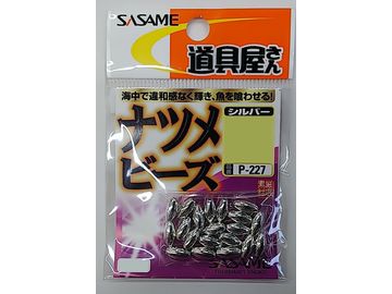 ささめ針(SASAME) P-227 ナツメビーズ シルバー