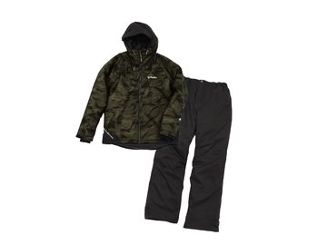リバレイ(Rivalley) RL ストレッチウォームスーツ グリーンカモ