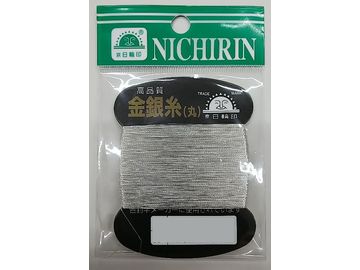 日輪 金銀糸(丸) 銀