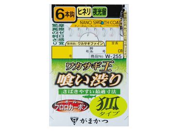 がまかつ(Gamakatsu) W-255 ワカサギ王 喰い渋り 6本仕掛 狐タイプ