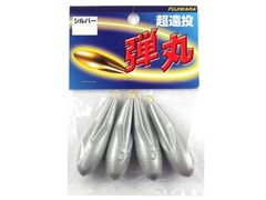 フジワラ カラーシンカー弾丸 23号 シルバー
