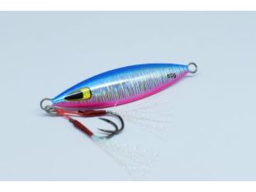 海幸漁具 NONKEY =Light= ツインアシストフック(フラッシャー付) 60g