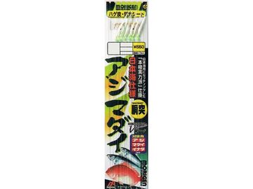 もりげん（MORIGEN） D-82 アジ・マダイ 金胴突新アジ針 6本針