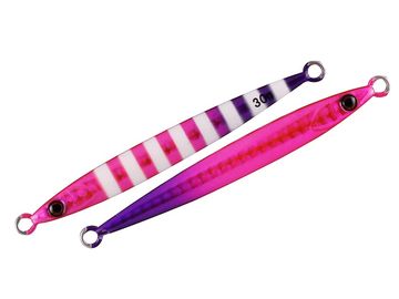 ジャッカル(JACKALL) ビッグバッカーJIG スライドスティック 30g #グローピンク&パープル/レンズホロ