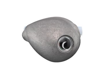 ジャッカル(JACKALL) TGビンビン玉スライド雷流ヘッド NEO 80g #F267 プレーン(無塗装)