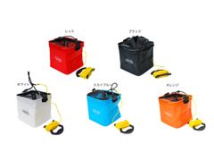 ベイシックジャパン EVAメッシュ角バケツ ロープ付 21cm