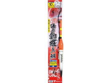 がまかつ(Gamakatsu) 海上釣堀 真鯛 ワンタッチ仕掛 10号-4号