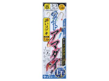 がまかつ(Gamakatsu) FA111 ライトアマダイ仕掛 誘いコヅキ 8号-3号