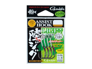 がまかつ(Gamakatsu) GA046 アシストフック 陸ジグライト シングル L