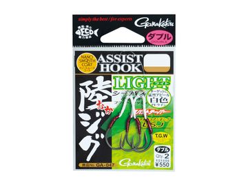 がまかつ(Gamakatsu) GA047 アシストフック 陸ジグライト ダブル L
