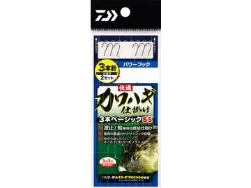 ダイワ(Daiwa) 快適カワハギ仕掛け3本ベーシック SS パワーフック 5.5号