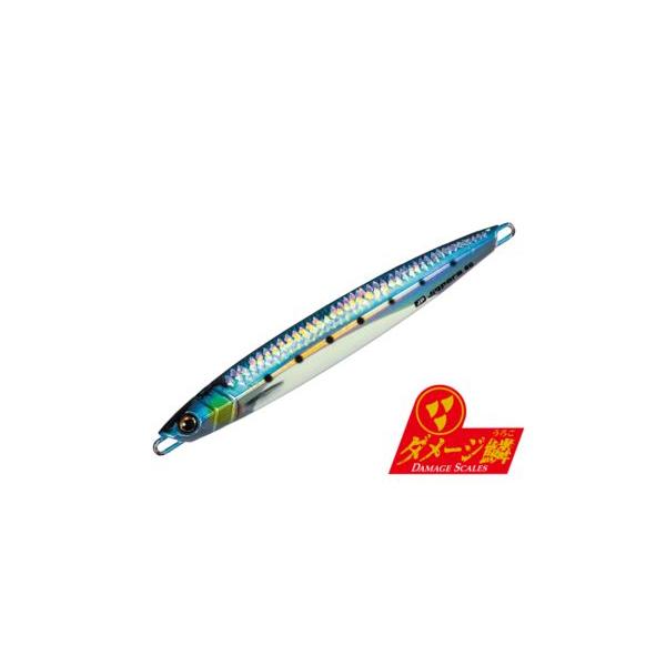 メジャークラフト(Major craft) JPV-150L ジグパラ バーチカル ショート 150g ダメージ鱗カラー