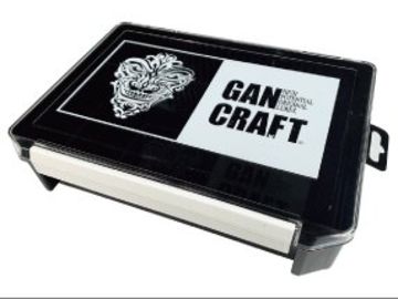 ガンクラフト(GAN CRAFT) フレームインフェィス ロゴJKボックス #02 クリア×ブラック