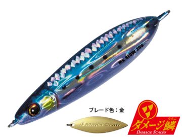 メジャークラフト(Major craft) MAKI-SLW60L マキジグ スロー 60g ダメージ鱗カラー