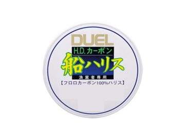 デュエル(DUEL) HDカーボン船ハリス 大物 50m 24号